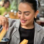 Nusraat Faria Instagram - In a relationship with food 👀❤️
