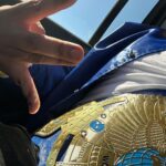 O’Shea Jackson Jr. Instagram – Headed to Wrestlemania! SoFi we on are way baby! @onlocationexp @wwe thank you guys for taking care of me and my family. I woulda posted my full belt but it’s got the old logo. You know the rules lmao Night 1 baby. #teambloodline