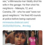 O'Shea Jackson Jr. Instagram - Jason Micheal Mesich a 48 year old man. Shot and murdered his wife in his garage because they were having an argument about their “lack of sex”. So he shot his wife 7 times in the neck and torso. From there. He goes to his neighbors house, a black family, pulls a gun out on a 1 year old baby girl. And a 12 year old child has the courage and spirit to shield her niece and gets shot in the head. She’s now heavily sedated fighting for her life. He then opened fire on the child’s mother. Who was shot in the legs and hips. And is also in critical condition. Then he goes to his house. Goes to his basement. Police show up and he lets off 40 rounds at THE POLICE! And they let him live. I never will advocate the taking of life, but when my people get fuckin MURDERED FOR FAR LESS.....I can’t help but cry my fuckin eyes out! A 12 year old little girl. Has the heart. The presence of mind and courage. To shield her 1 year old niece from a coward and a demon of a man with a firearm. And so many mothafuckas are scared to do what’s right! I can’t believe this shit man.....BABIES!!! And this mothafucka says he can’t remember shooting anyone. But explains exactly how he murdered his wife and shot his neighbors. They asked him why he went to the neighbors....” they aren’t good neighbors and I hate all children” This type of piece of shit gets to live and have a trial. But Jacob Blake can walk to their car after stopping a fight and get shot 7 times and paralyzed. Or George Floyd can be murdered over a misunderstanding over a 20 dollar bill. Or breonna Taylor could be in her home safe, and be murdered with no consequences. And you tell me IM TRIPPIN. PRAY FOR US