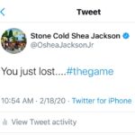 O'Shea Jackson Jr. Instagram - You just lost