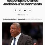O'Shea Jackson Jr. Instagram - Lmfao he said “Who”!? HAHAHAHAHA I LOOOOOOOVE IT. OH I PROMISE DOCCY BOY. YOU WILL KNOW MY NAME. I HAVE BEEN BUILDING THIS RESUME REAL STRONG AND IM ON YOUR HEAD NOW LMFAO!!!!! LAKER FANS !!!!!! THE CLIPPER VILLAIN HAS BEEN BORN AND HIS NAME IS OSHEA JACKSON JR. SOMEBODY. GIVE ME A HEEEEELLLLL YEEEEEEAAAHHH!!!!!!!