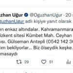 Oğuzhan Uğur Instagram - Ceren ağlamaktan konuşamıyor ama işini yapmaya devam ediyor… @mervecerenaydemir Bu millet seni ve bu olanları asla unutmaz Ceren. Kahrolacağız ama pes etmeyeceğiz! Diğer bebekler için ayakta kalacağız!
