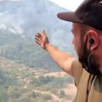 Oğuzhan Uğur Instagram - Adam her gün yangın noktasından canlı yayın yapıyor. Uyarıyor! Yetkililerle bizzat görüşüyor ama boş. Kendi başına malzeme alıyor çabalıyor. Duyun artık! Dün yayında “yanacak” diye uyardığı bölgeler yandı bile. Duyun lütfen. Duyun artık!