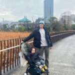 Oabnithi Wiwattanawarang Instagram - Daddy for 8 days 💙 Ueno Park