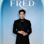 Oabnithi Wiwattanawarang Instagram - A night of pure enchantment at Monsieur Fred Inner Light Gala! 💙 Honored to witness the debut of this high jewelry collection in Thailand. @fredjewelry #FREDHighjewelry #FREDJewelry #MonsieurFredInnerLight