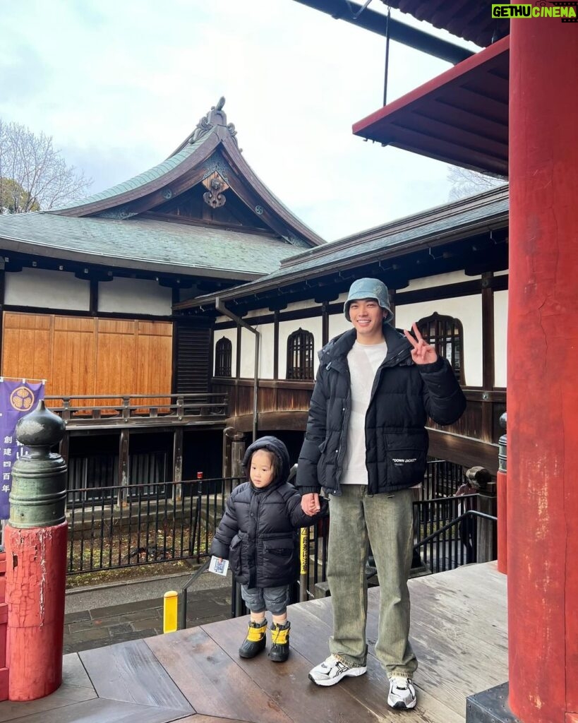 Oabnithi Wiwattanawarang Instagram - Daddy for 8 days 💙 Ueno Park