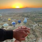 Oindrila Sen Instagram - Find the one who will watch every sunrise with you until the sunset of your life 🫶🏻 #hotairballoon #sunrise #moment #lifetime #cappadocia #turkey🇹🇷 #vacation #experience Hot Air Ballon Cappadocia
