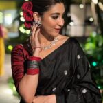 Oindrila Sen Instagram - অষ্টমীর সাজ 🌹