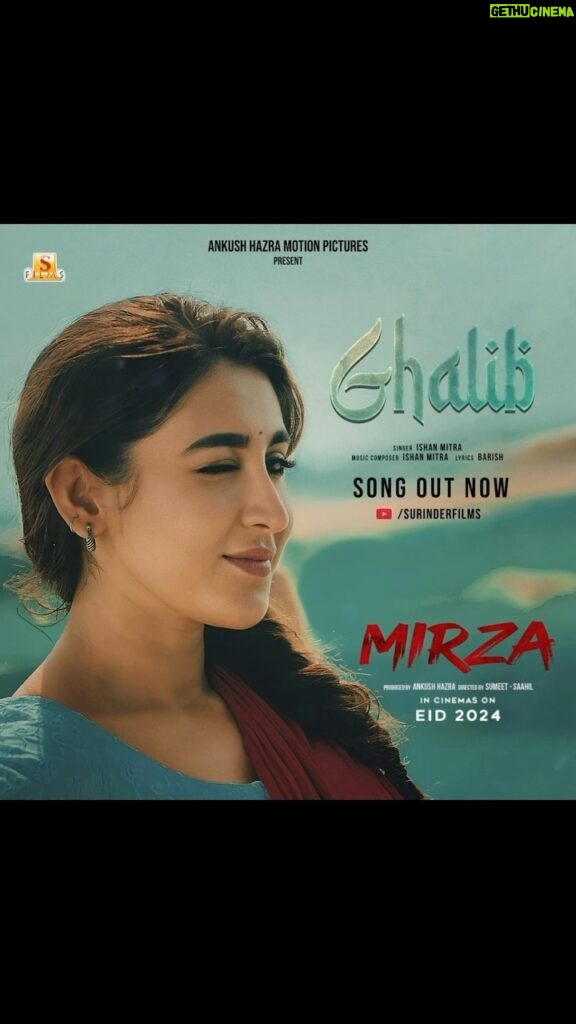 Oindrila Sen Instagram - The much-awaited romantic song of the year has been released! Presenting the first song of Mirza, “Ghalib.” 🎶 Watch the full video song, link is in bio! @ankushmotionpictures @ankush.official @love_oindrila @kgunedited @shoaibkabeer #Rishikaushik #PriyaMondal @ishan.mitra_official @sumeet_goradia @saahil_goradia #KuntalDe @barish_lyrics #SamratBandopadhyay @shiladityathesoundengineer #AnimeshGhorui #SanglapBhowmik #Mirza #MirzathisEid #EID2024 #Ghalib #Mirza