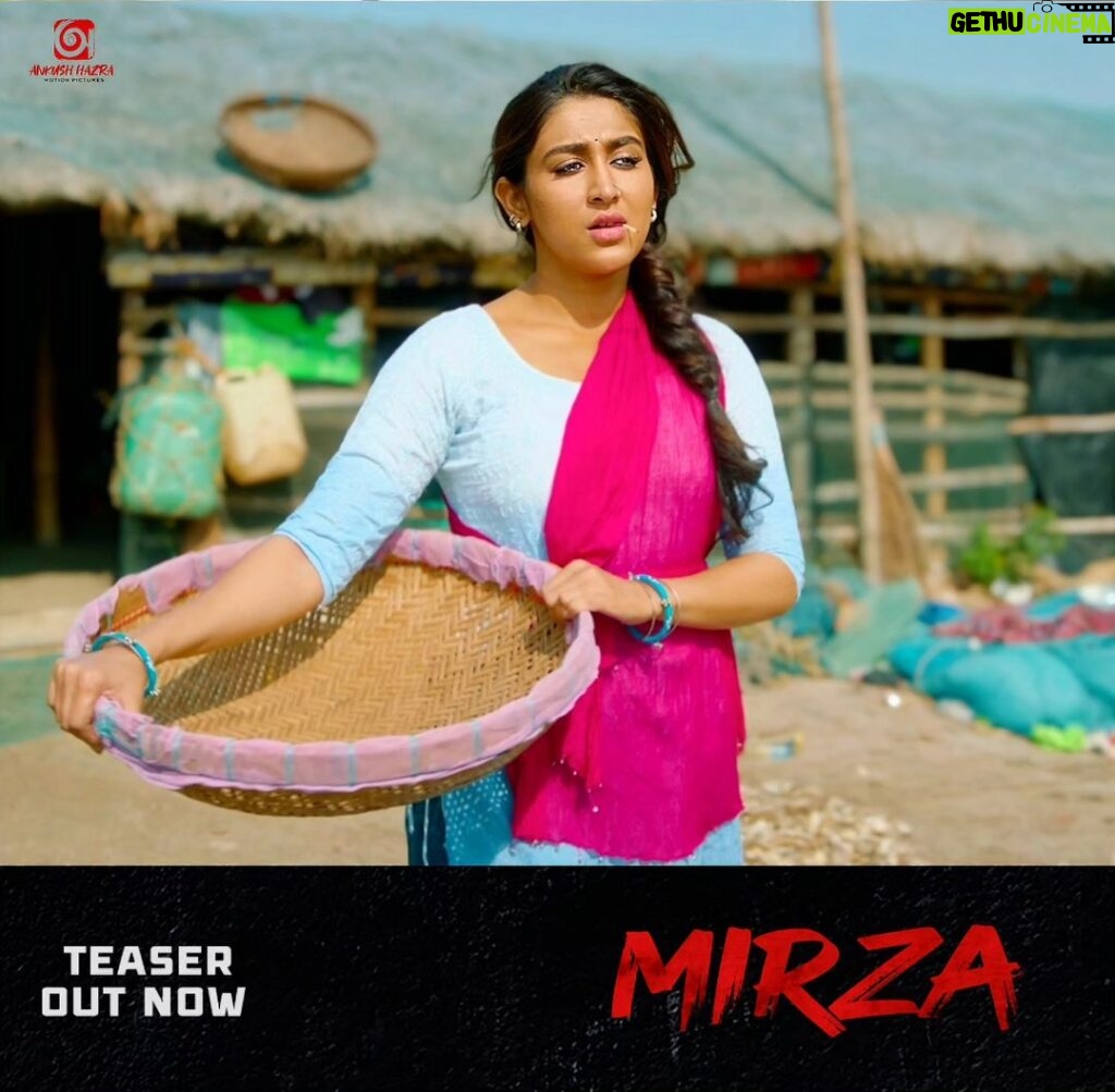 Oindrila Sen Instagram - Unleash the thrill! Watch #MIRZA teaser now. 🎬💥 Link in Bio 👇 https://bit.ly/MirzaOfficialTeaser @love_oindrila @ankush.official @sumeet_goradia @kgunedited