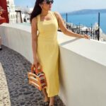 Oindrila Sen Instagram - Take the time today to love yourself 😇💛 Thira, Santorini