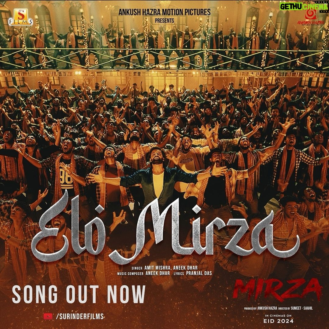 Oindrila Sen Instagram - The wait is over! Bengal’s biggest dance number, #EloMirza, is now out! Go check it out! Watch the full video, link is in bio! @ankushmotionpictures @ankush.official @love_oindrila @kgunedited @shoaibkabeerinsta #Rishikaushik #PriyaMondal @iamaneekdhar @amitprakashmishra @rahulghosh2444 @sumeet_goradia @saahil_goradia #KuntalDe #SamratBandopadhyay @shiladityathesoundengineer #AnimeshGhorui #SanglapBhowmik #Mirza #MirzathisEid #EID2024