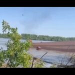 Oleksii Potapenko Instagram - Alarm! World! We need you! This is how russia is killing our nature