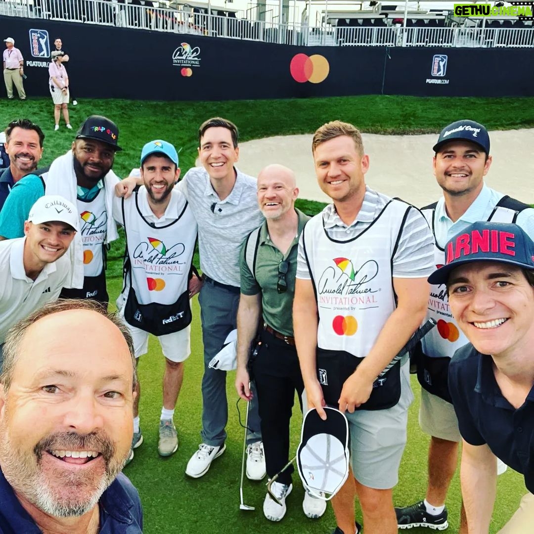 Oliver Phelps Instagram - The dream team. @apinv i 🥰 this place. #api #golf #proam Bay Hill Championship Course