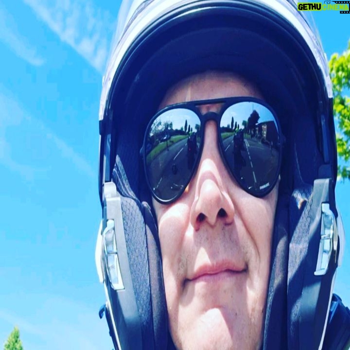 Oliver Phelps Instagram - Lovely day for the #dgr2023 raising money for men's health with @movember. #triumphmotorcycles #bonneville #dgrbirmingham