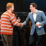 Oliver Phelps Instagram - On Sunday I went back to Hogwarts! I had such a great time at @cursedchildus celebrating their 5th year and even joined the whole cast on stage at the end to make a prize draw with some "magical" prizes for lucky audience members. It was the first time I've been able to see the Cursed Child and it was 🌟🌟🌟🌟🌟 The performances and the stage craft was on a different level to anything I've seen before. #HarryPotter #cursedchild #NewYork #Broadway #VoldemortDay Harry Potter and the Cursed Child, Lyric Theatre, Broadway New York City