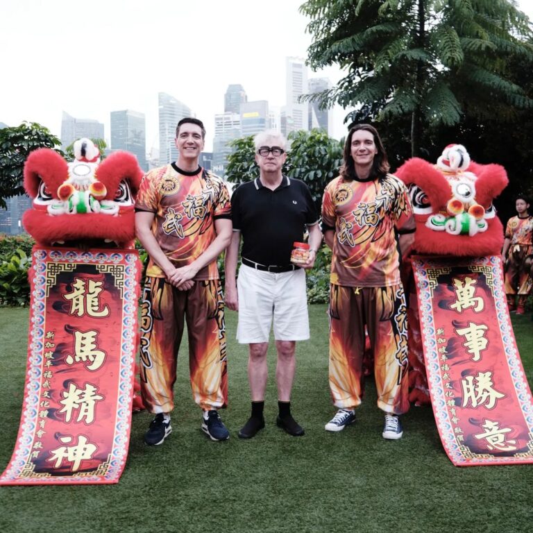 Oliver Phelps Instagram - @fantasticfriendsofficial season 2 SINGAPORE with Papa, I mean Mark Williams!! We had so much fun in this brilliant destination. The food, the culture, the laughs - all brilliant. #fantasticfriends #Singapore @visit_singapore Singapore , Singapore