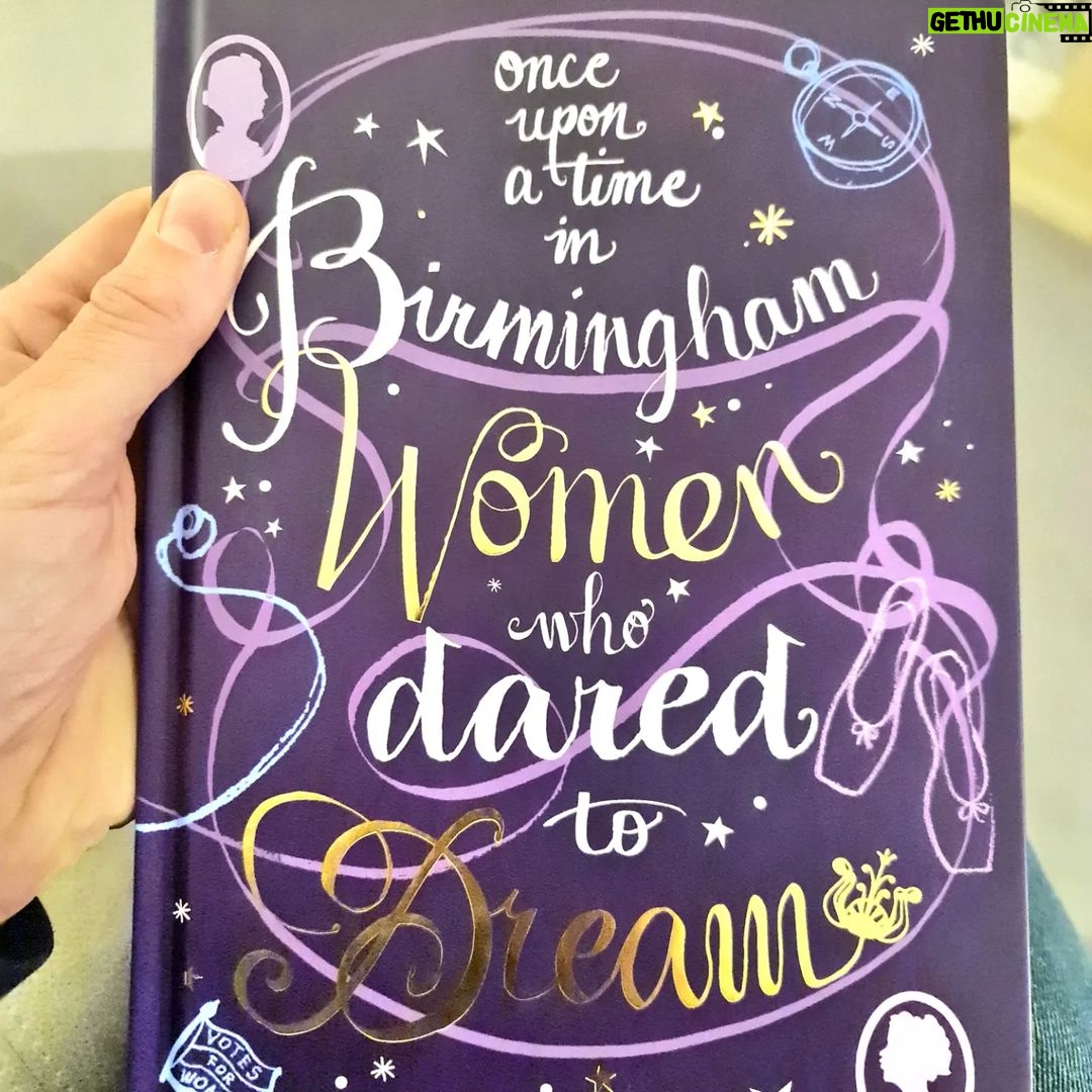 Oliver Phelps Instagram - The perfect reading today. I bought this book a while ago and love reading it from time to time. There's some fantastic life stories in here. A shout out to all the amazing women who wouldn't settle for bit parts in a male society & change the world for the better.... especially Birmingham. #internationalwomensday #proppaBostinWenchesInEre