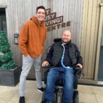 Oliver Phelps Instagram - I had a brilliant time today visiting the @hambofoundation Get Busy Living centre. Such a fantastic facility filled with awesome people. #getbusyliving Matt Hampson Foundation