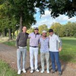 Oliver Phelps Instagram - A Slytherin and a Gryfindor teaming up for the @dofeuk golf day. Although the team didn't win the comp, we did win a "Nearset the pin in 3" and.... the raffle ! Photo credit to @t22felton 😇 #dofe #wentworth #golf 🦁🐍 Wentworth Club