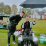 Oliver Phelps Instagram - Just a little bit wet today at the @hambofoundation golf day! Great fundraiser for such a great charity #getbusyliving The Belfry Hotel & Resort