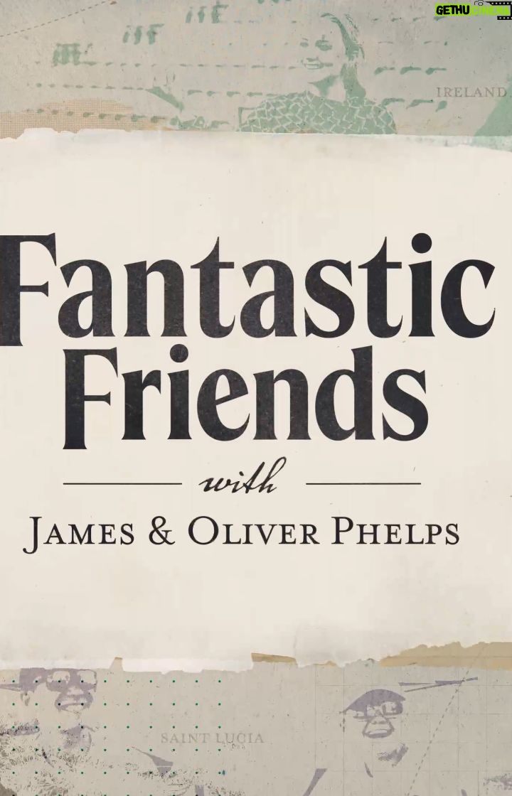 Oliver Phelps Instagram - I am so proud of this! FANTASTIC FRIENDS. Hard works pays off. Be open to new things.... and do share the experience with your friends. #FantasticFriends #travelshow