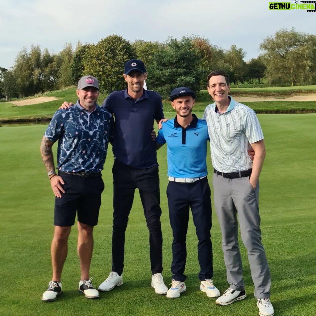 Oliver Phelps Instagram - What a day! Well done @madders and the team for a brilliant day at the @maddisoninvitational raising money for @superstrongsophie #longestdrivechamp The Shire London