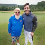 Oliver Phelps Instagram - Yesterday was so memorable on the golf course (and tractor) a huge thanks to @jcbgolfcc for inviting me to play in the @jcbchampionship pro-am with @johndalyll and @rickshielspga & Adam #25 JCB Golf and Country Club
