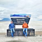 Oliver Phelps Instagram - What a beautiful place 😍 its hard to do the landscape justice in a photo, but wow! Perfect way to start our stay in Utah. Looking forward to a fun weekend now at @fanxsaltlake #bonnevillesaltflats #utah