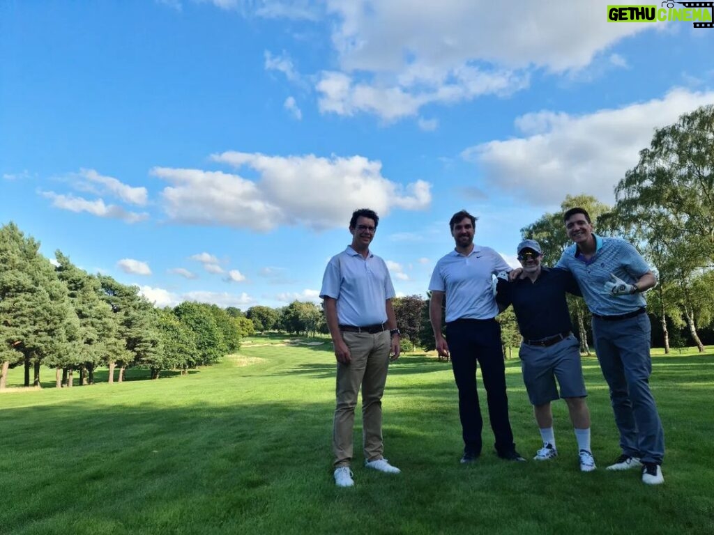 Oliver Phelps Instagram - Great weekend with great friends, making great memories. I remembered recently that you never think back and wish you had more stuff. But more time with mates. So if you see this and it reminds you that, GET A DATE IN THE DIARY WITH YOUR PALS!! #golf #football #cricket #avfc #summer