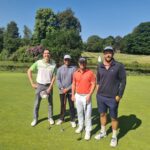 Oliver Phelps Instagram - Great fun at @littleastongolf this morning with @davidwarner31 @usman_khawajy & Daniel Vettori. I can't wait for this summers Ashes series. 🏴󠁧󠁢󠁥󠁮󠁧󠁿🇦🇺
