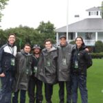 Oliver Phelps Instagram - It may have been wet but I loved every second of it! @themasters Augusta National Golf Club