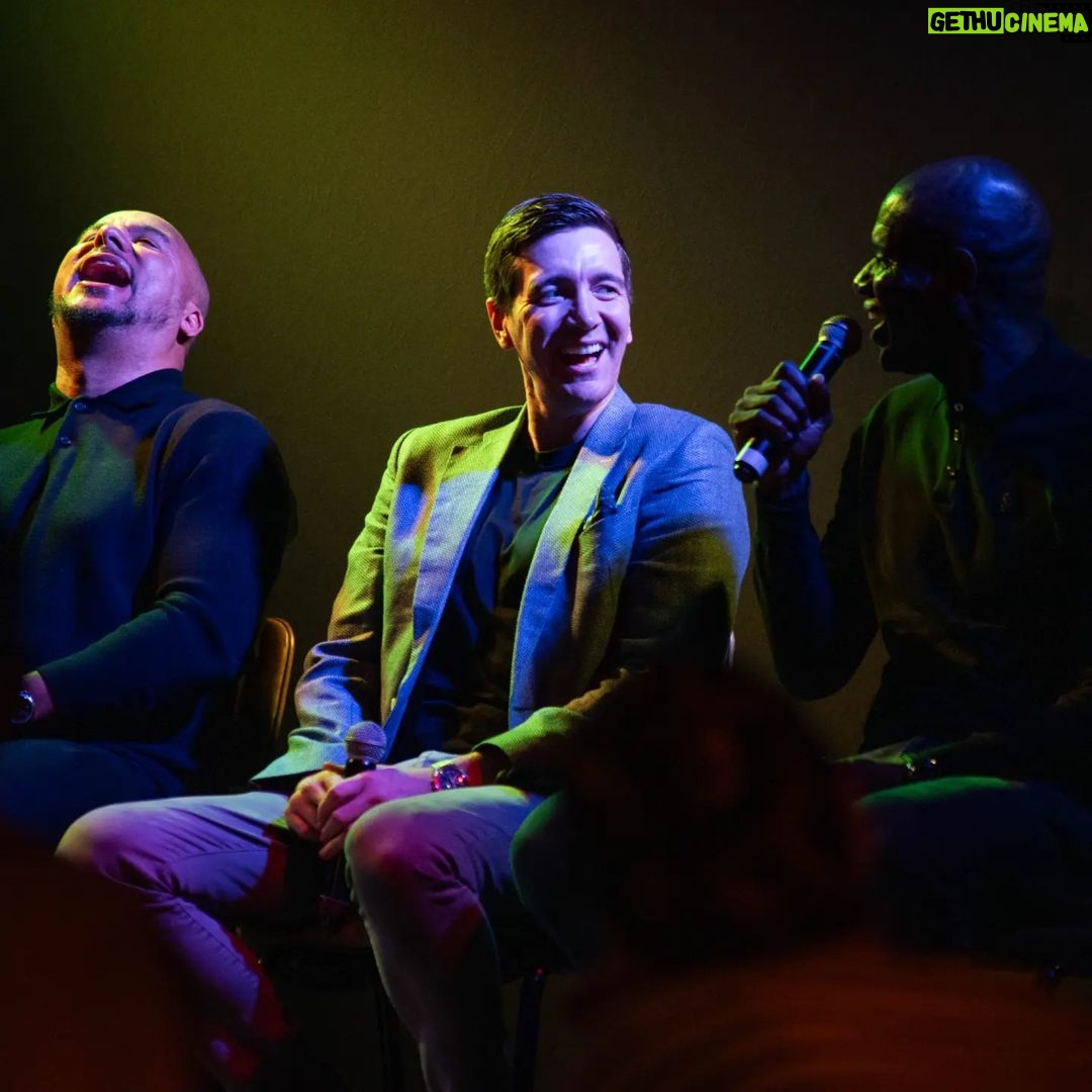 Oliver Phelps Instagram - Last Thursday night was so much fun helping raise some funds for @avfcfoundation @digbethdiningclubcic wth @iantaylor7 @bell.rupert and @ga11official The crowd were great fun and a lot of laughs had. Big shout out to @maxwhittle who kept the whole thing moving 😃 #avfc