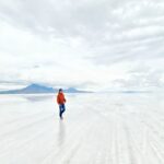 Oliver Phelps Instagram - What a beautiful place 😍 its hard to do the landscape justice in a photo, but wow! Perfect way to start our stay in Utah. Looking forward to a fun weekend now at @fanxsaltlake #bonnevillesaltflats #utah