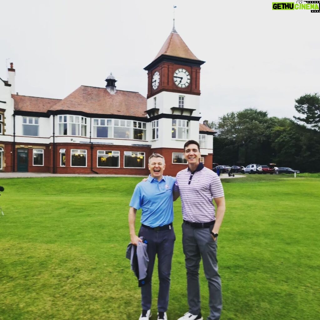 Oliver Phelps Instagram - Hip-po horray. As away club matches they dont get much better! Big shout out to all the people at @formbygolfclub this weekend for the welcome and hospitality. #awaydays #winners Formby Golf Club