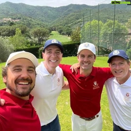 Oliver Phelps Instagram - Back from a unforgettable couple of days playing in the @montecarlocelebritygolfcup representing 🇪🇺 (the winning side) but also raising money for the @blueangels_foundation and @fondationprincealbert2 Great people, great time 😇🏌‍♂️