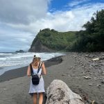 Olivia Holt Instagram - good fishing, good food, cold beer Kona, Hawaii
