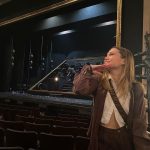 Olivia Holt Instagram - ok not to be dramatic but i have 2 more weeks left performing on this stage and i’m getting emo Ambassador Theatre