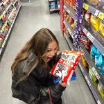 Olivia Holt Instagram - popcorn!!! chicken!! london!!!!! London, United Kingdom