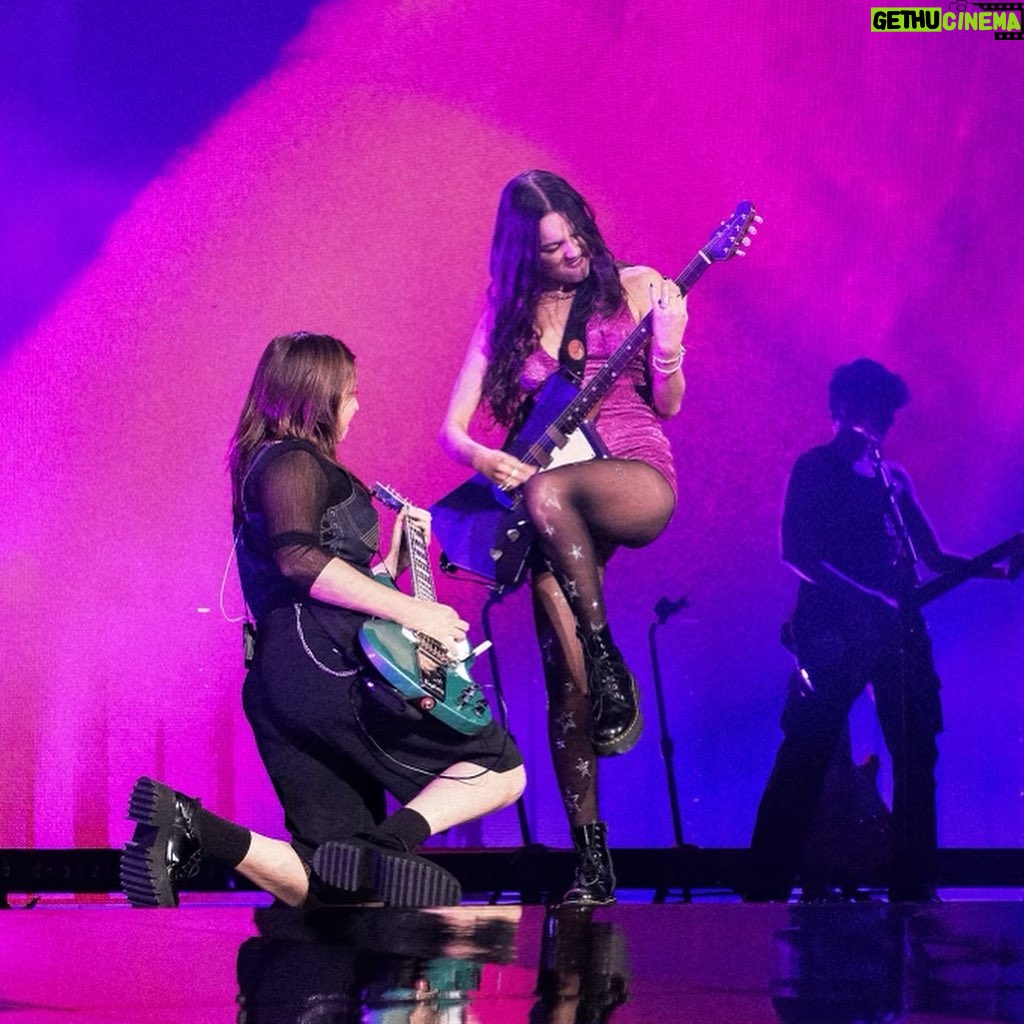 Olivia Rodrigo Instagram - and the night would never end!!!! so grateful for everyone thatโs been comin to see the GUTS world tour!!!! see u 2nite New Orleans!!!! ๐๐
