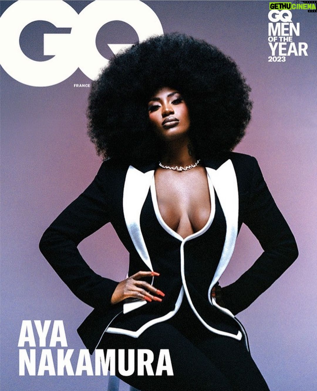 Olivier Rousteing Instagram - AYA X BALMAIN π€π€π€ in Balmain Homme For the Men of the year 2023 cover ! GQ MEN OF THE YEAR IS A WOMAN Congrats @ayanakamura_officiel This is a revolution thank you @pam_boy for your vision, you are a genius and you are changing the game of fashion . We need more people that have your strength and devotion to change the rules .