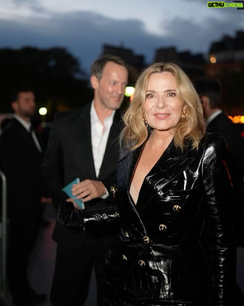 Olivier Rousteing Instagram - I have no word to express my love for @kimcattrall Elegance , icon , kindness. Kim you are the ray of light for all of us. Keep shining and inspiring us. I love You