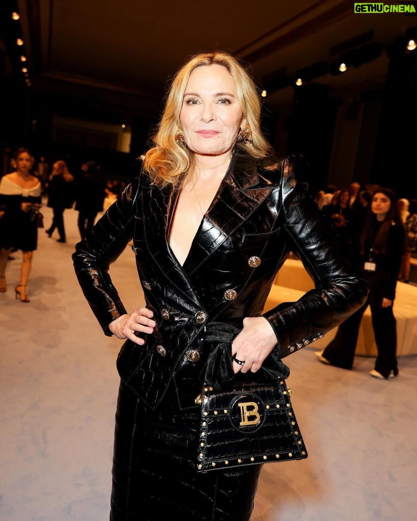 Olivier Rousteing Instagram - I have no word to express my love for @kimcattrall Elegance , icon , kindness. Kim you are the ray of light for all of us. Keep shining and inspiring us. I love You