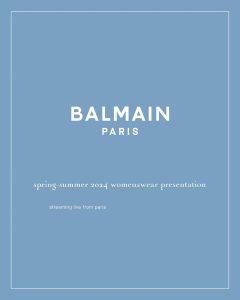 Olivier Rousteing Instagram - Florals for spring? Groundbreaking… See you tomorrow September 27th for a special Balmain show. I invite you all for sharing this show with me at 8pm in Paris See you there.
