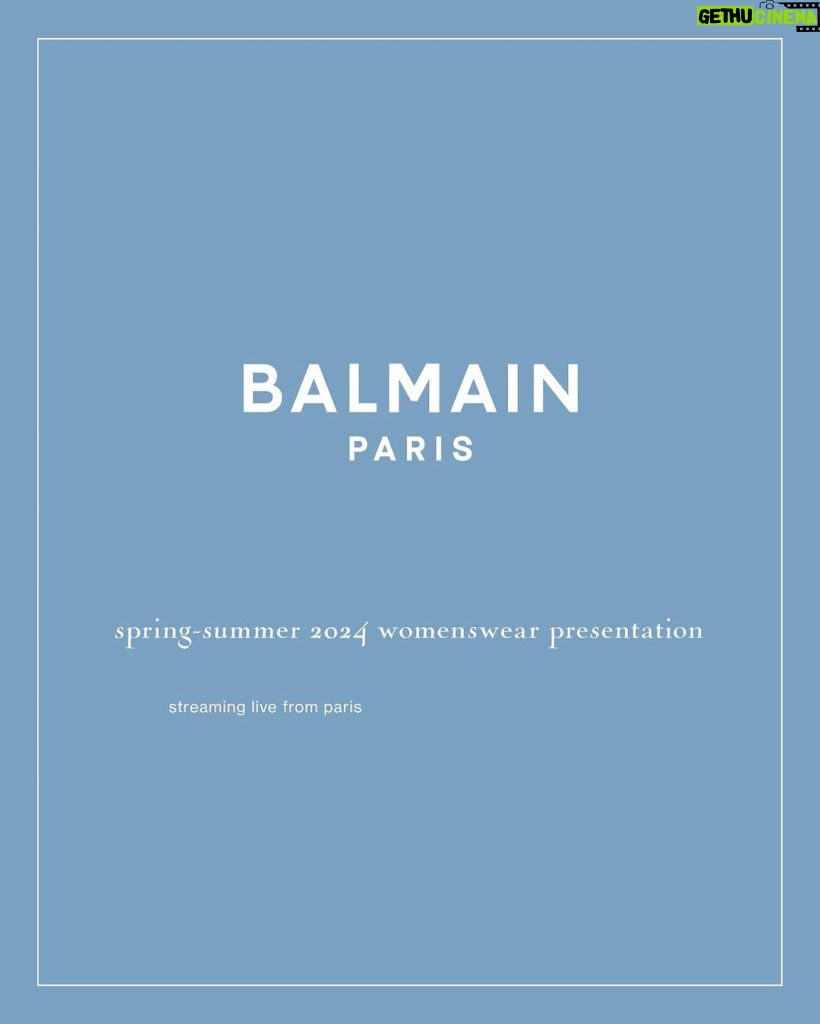 Olivier Rousteing Instagram - Florals for spring? Groundbreaking… See you tomorrow September 27th for a special Balmain show. I invite you all for sharing this show with me at 8pm in Paris See you there.