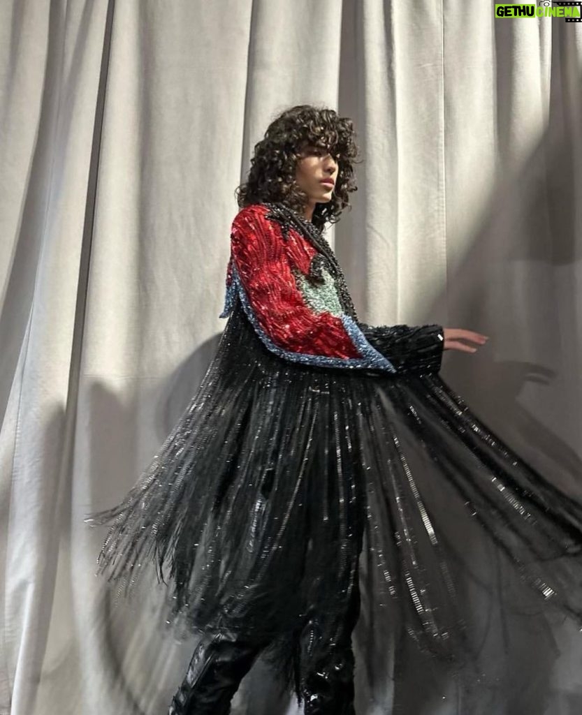 Olivier Rousteing Instagram - The American Prince 💫 @conangray L’homme Balmain Couture style by @katieqian Love you Conan , keep rocking this world