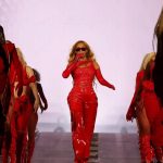Olivier Rousteing Instagram - MY POWER ♥️ @beyonce in @balmain for #RENAISSANCEWORLDTOUR for one of my fav moment of the tour #mypower with the incredible #blueivy. I love u Bey and Blue 🫶🏽