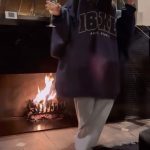 Olivier Rousteing Instagram - Saturday cozy at home 🤍 @vetements_official Love you Guram