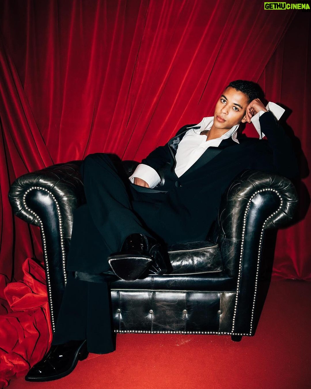 Olivier Rousteing Instagram - THE FRENCH STAR ♥️ We love you @guillaumediop Une étoile française est née . Thank you @guillaumediop to make us dream and being a leader of the new French generation fighting for your passion with strength elegance and beauty . I am so proud to dress you and seeing your journey being recognized and being the STAR amongst the best. Congrats on your award of the GQ men of the year 2023 @gqfrance @pam_boy