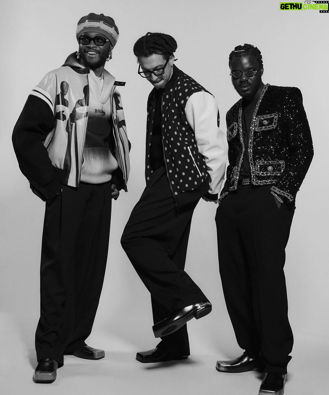 Olivier Rousteing Instagram - I couldn’t have created this show without YOU 🙏🏽 @imruh @princejyesi @ibbynjoya Thank you for your genius creativity and inspiring me through all this journey ! Let’s keep creating magic together 🫶🏽